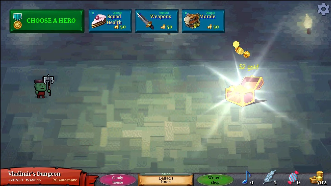 Изображение игры: Bard Idle
