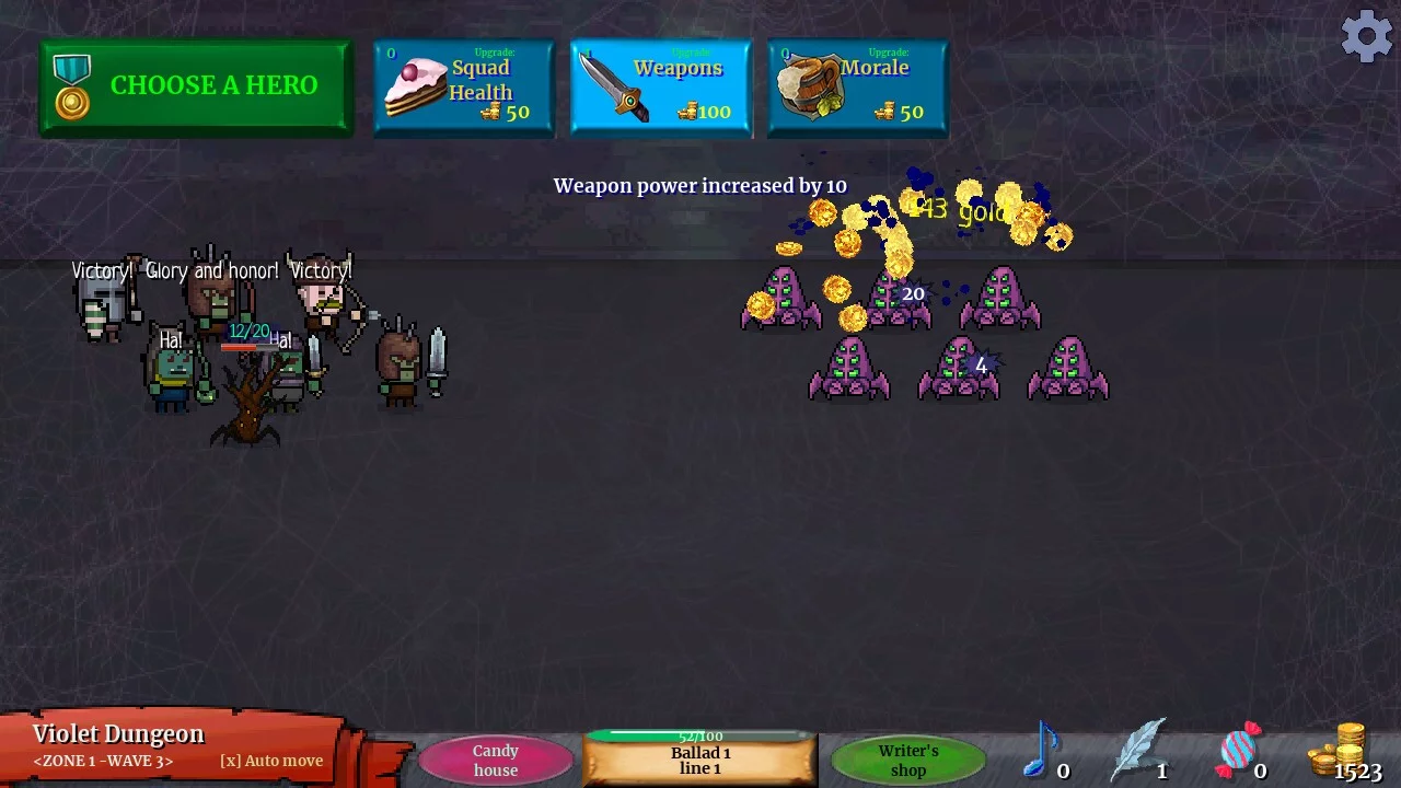 Изображение игры: Bard Idle