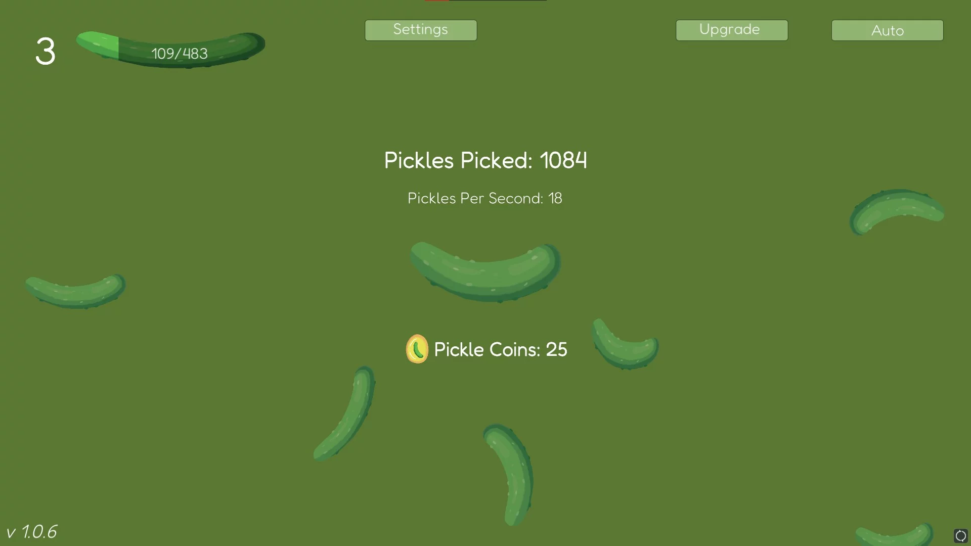 Изображение игры: Pickle Clicker