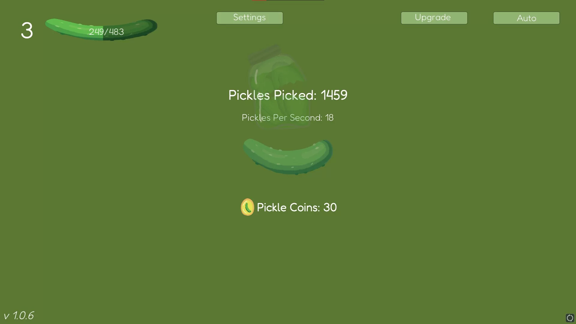 Изображение игры: Pickle Clicker