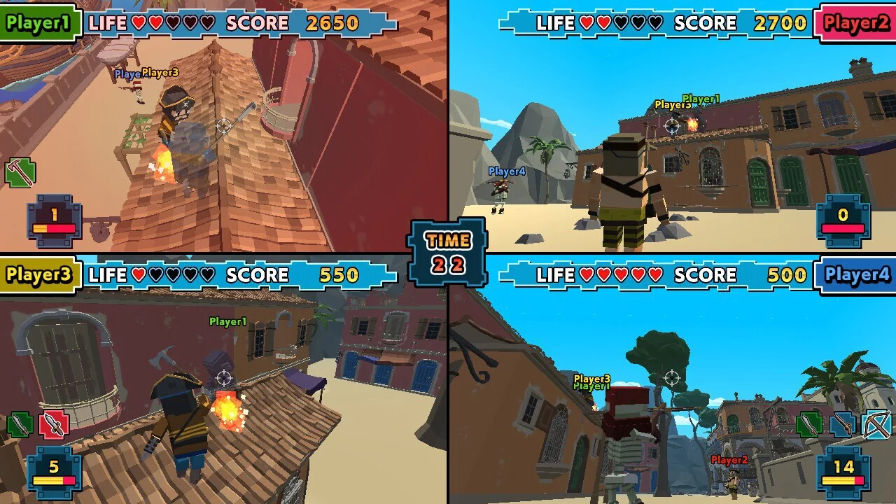 Изображение игры: Voxel Pirates