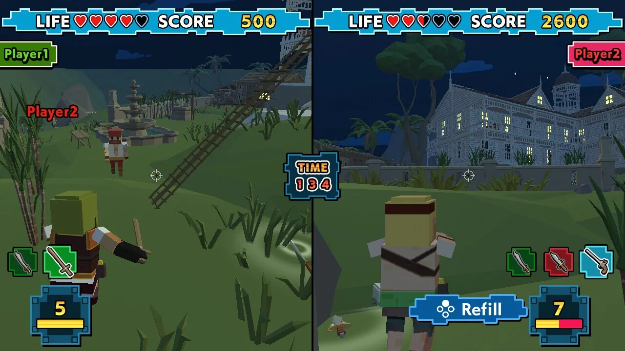 Изображение игры: Voxel Pirates