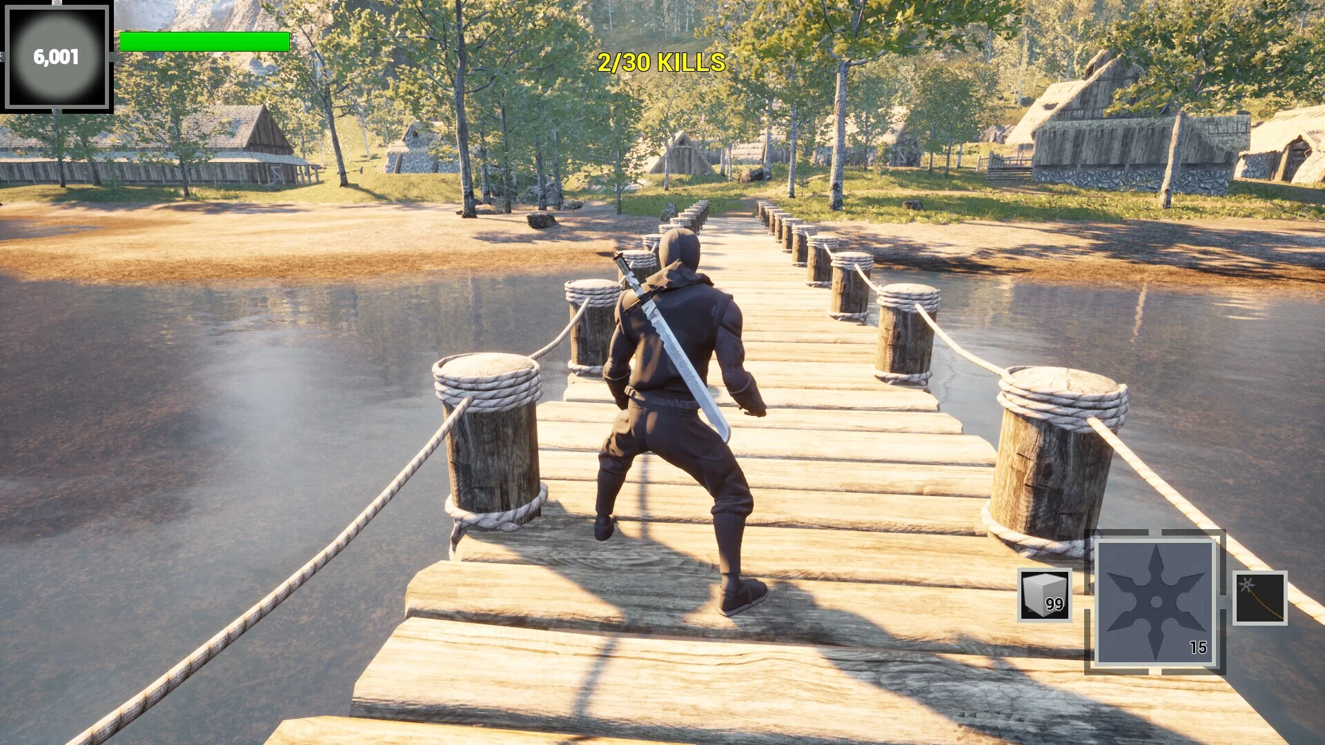 Изображение игры: Epic Ninja