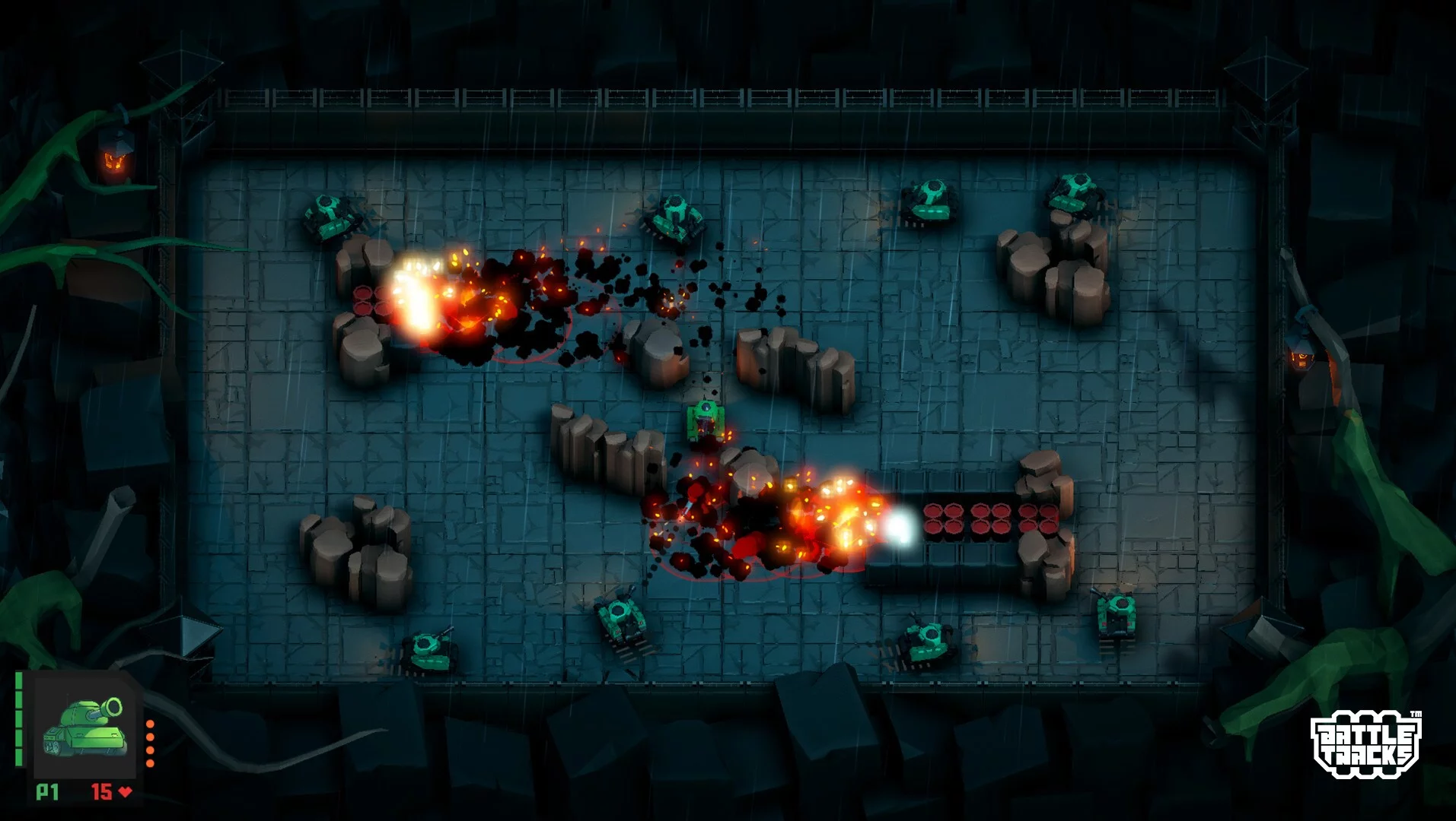 Изображение игры: Battle Tracks