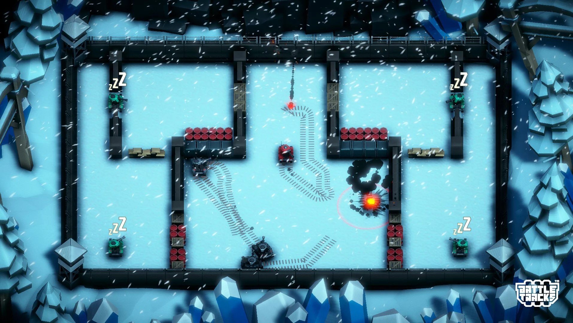 Изображение игры: Battle Tracks
