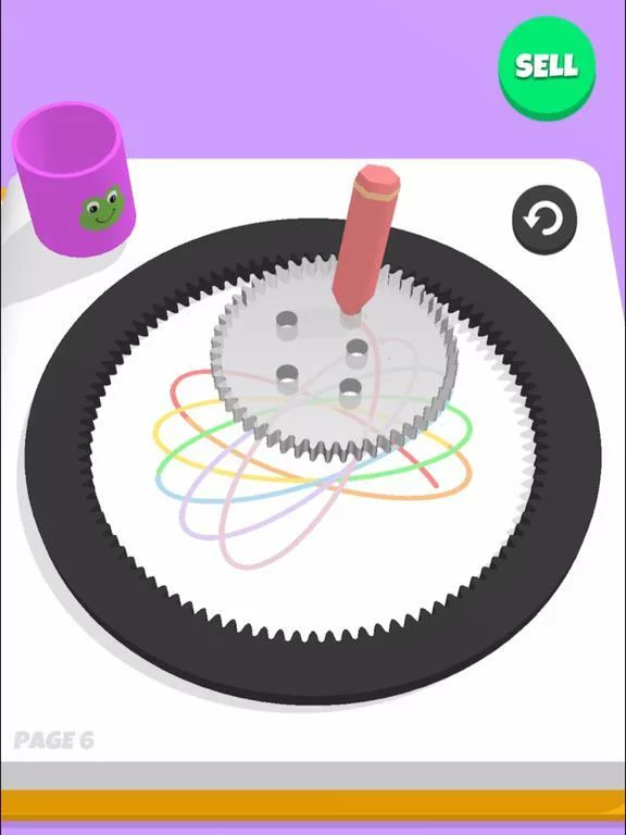Изображение игры: Spiro Art - ASMR game