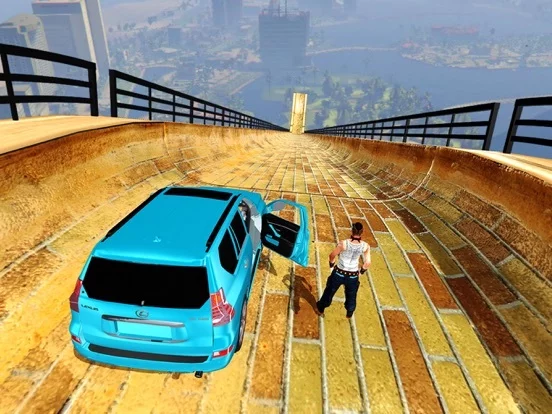 Изображение игры: Mega Ramp Prado Stunts