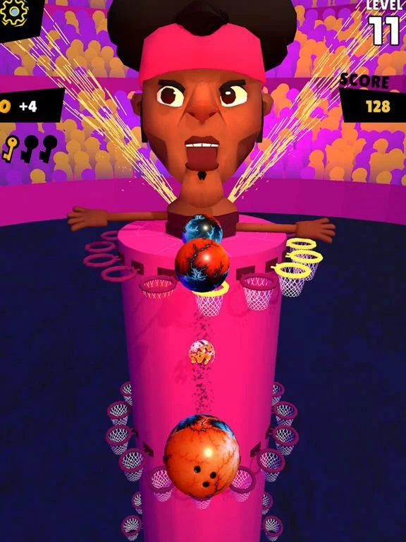 Изображение игры: Hoop Tower 3D