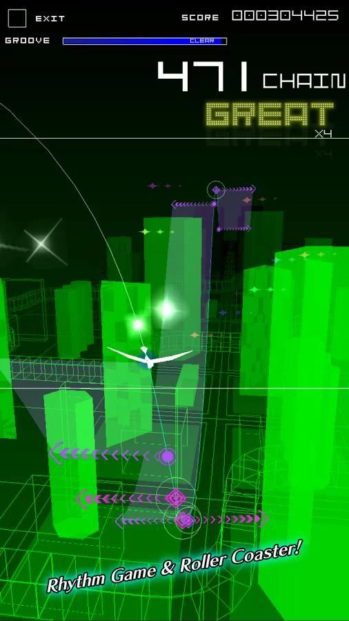 Изображение игры: Groove Coaster Zero