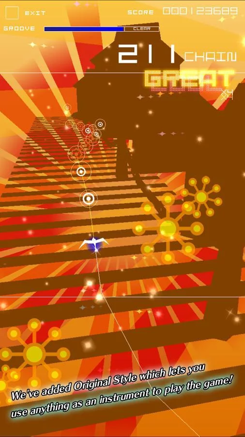 Изображение игры: Groove Coaster Zero