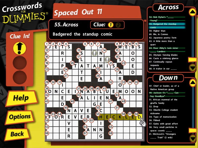 Изображение игры: Crosswords for Dummies