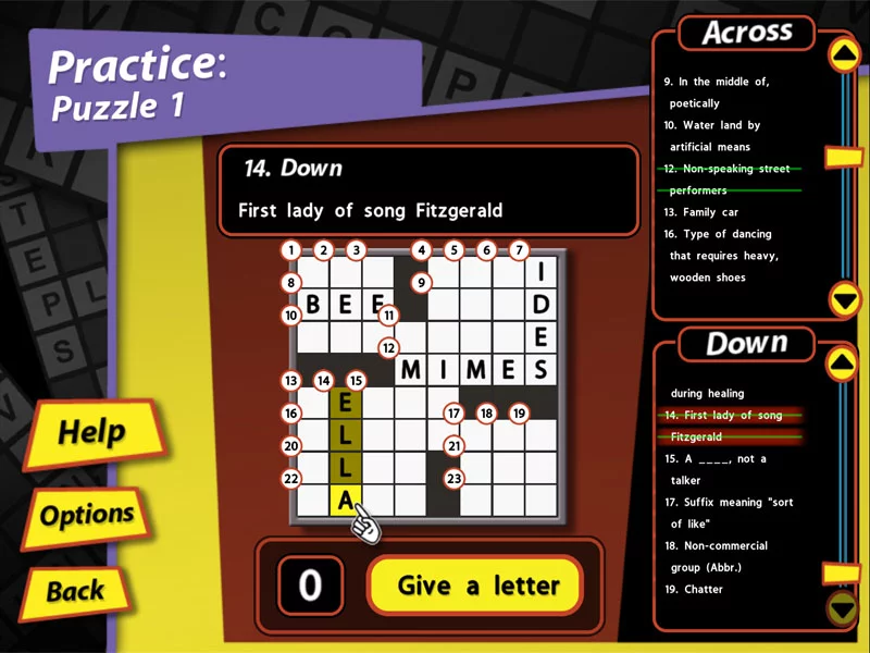 Изображение игры: Crosswords for Dummies