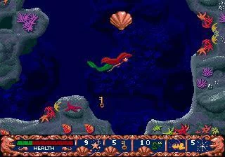 Изображение игры: Disney's Ariel: The Little Mermaid