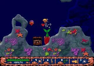 Изображение игры: Disney's Ariel: The Little Mermaid