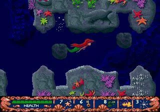 Изображение игры: Disney's Ariel: The Little Mermaid