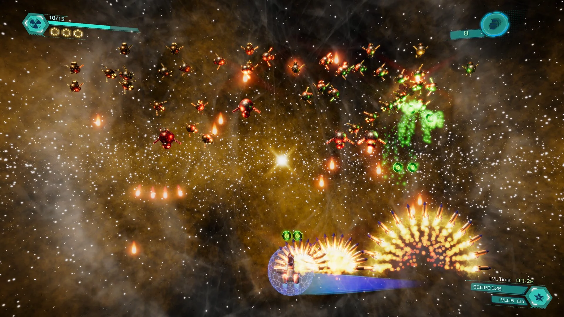 Изображение игры: Space FURY - The Phantom Menace
