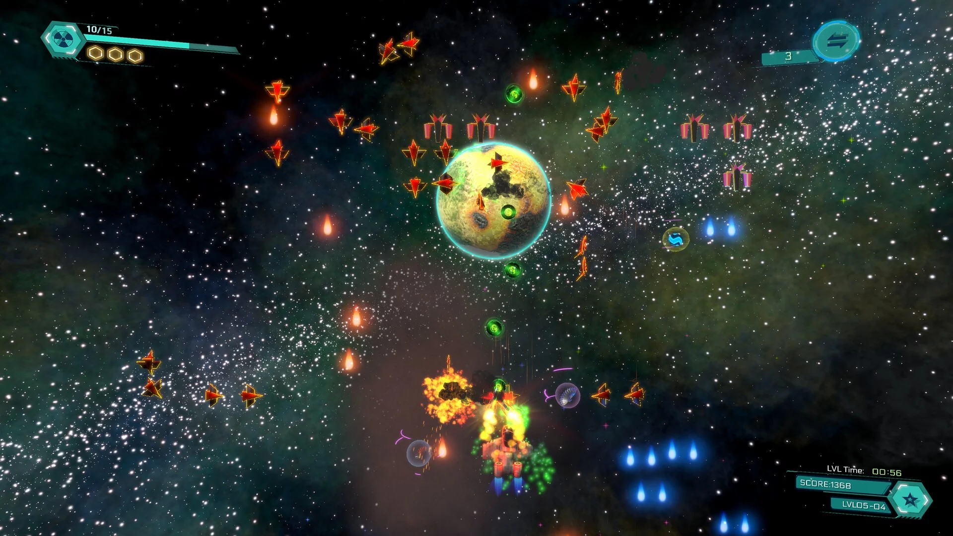 Изображение игры: Space FURY - The Phantom Menace