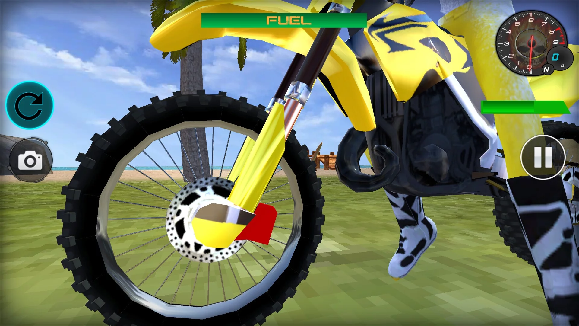 Изображение игры: Stunts Contest Beach Edition