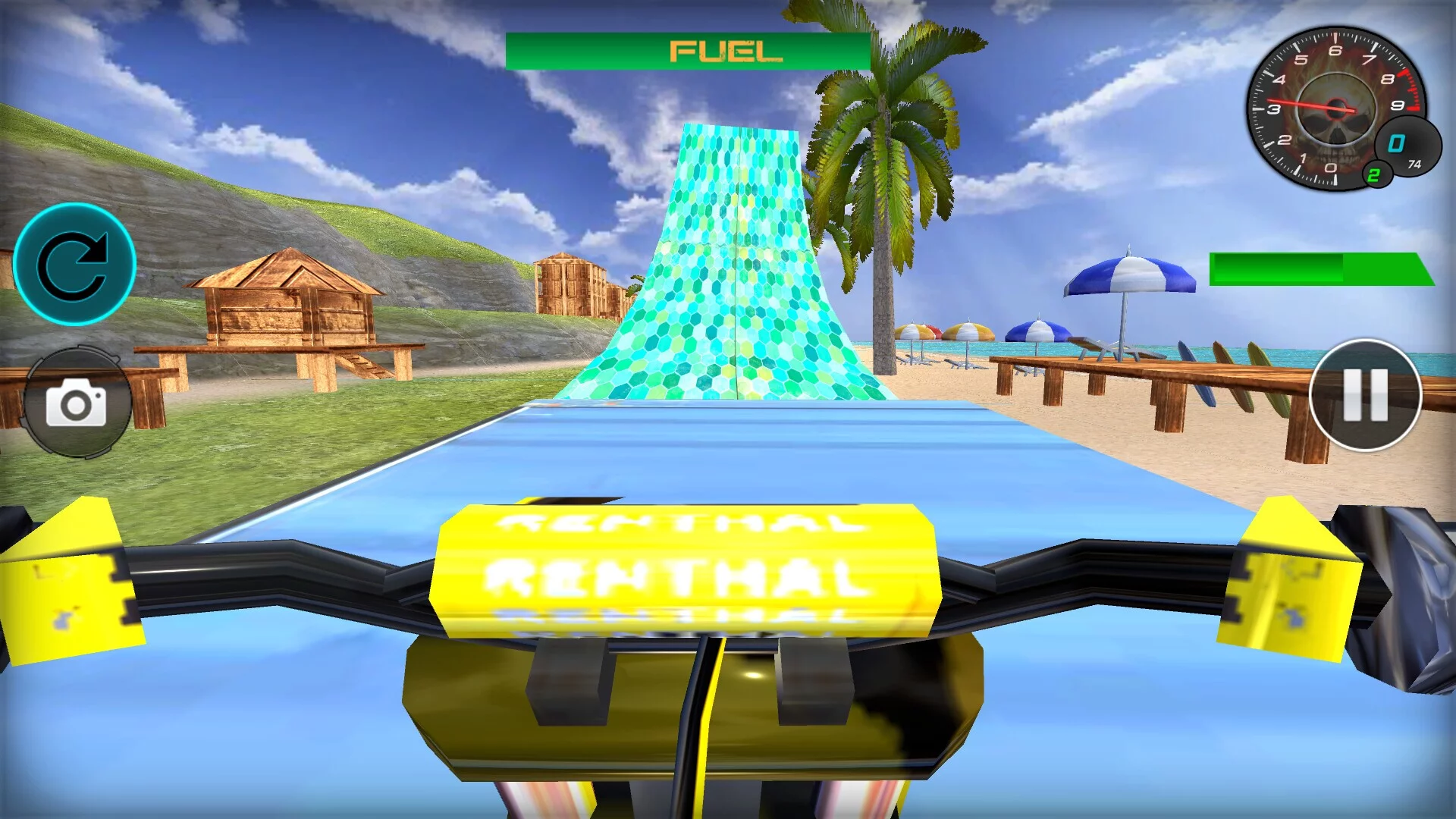 Изображение игры: Stunts Contest Beach Edition