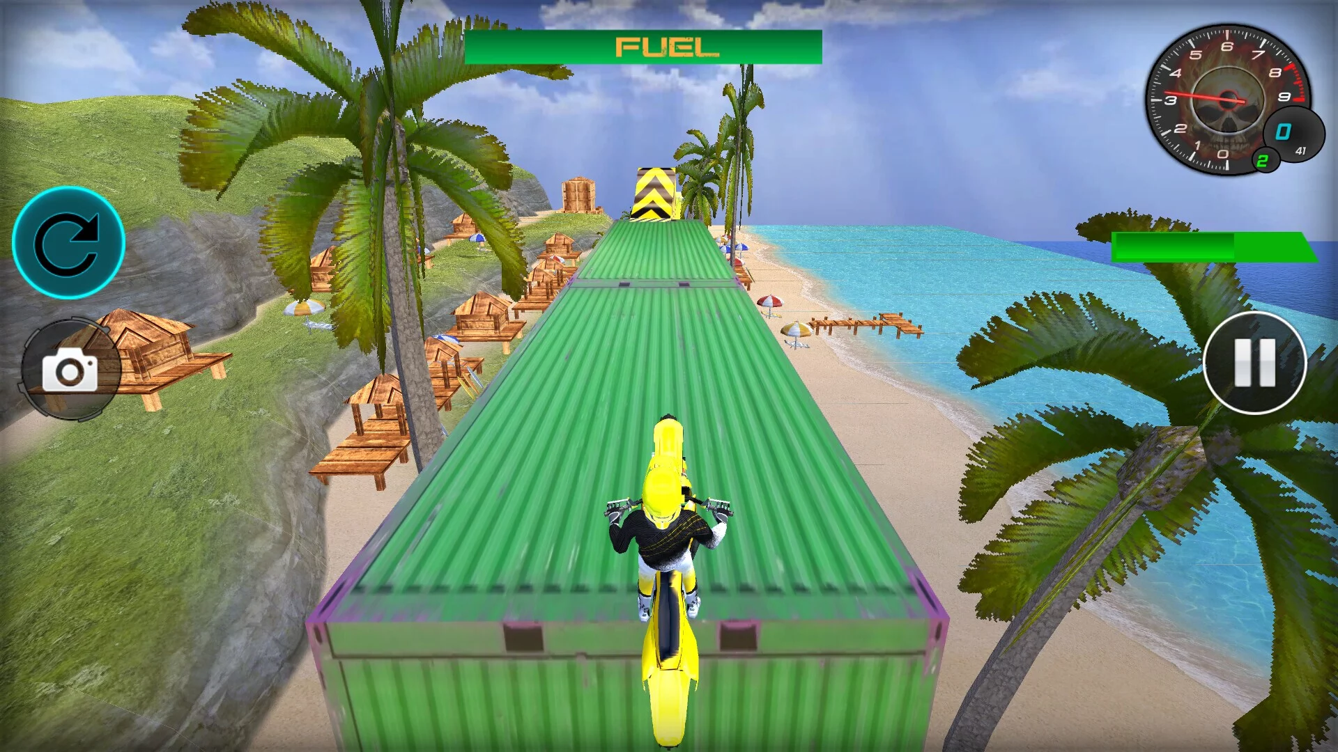 Изображение игры: Stunts Contest Beach Edition