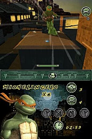 Изображение игры: TMNT (GBA/DS)
