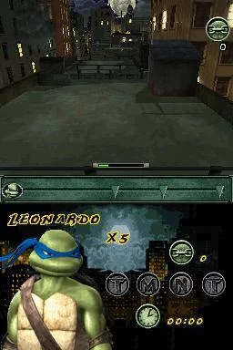 Изображение игры: TMNT (GBA/DS)