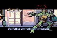 Изображение игры: TMNT (GBA/DS)