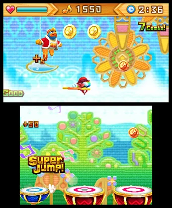 Изображение игры: Dedede's Drum Dash Deluxe