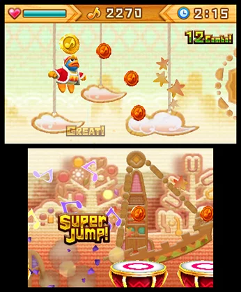 Изображение игры: Dedede's Drum Dash Deluxe