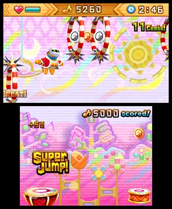 Изображение игры: Dedede's Drum Dash Deluxe