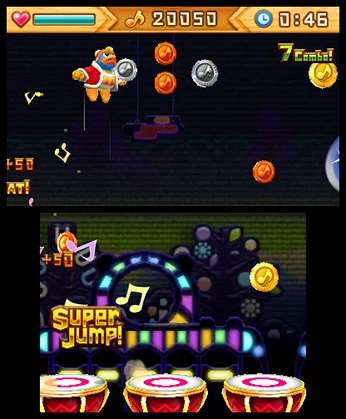 Изображение игры: Dedede's Drum Dash Deluxe