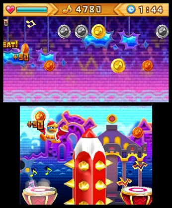 Изображение игры: Dedede's Drum Dash Deluxe