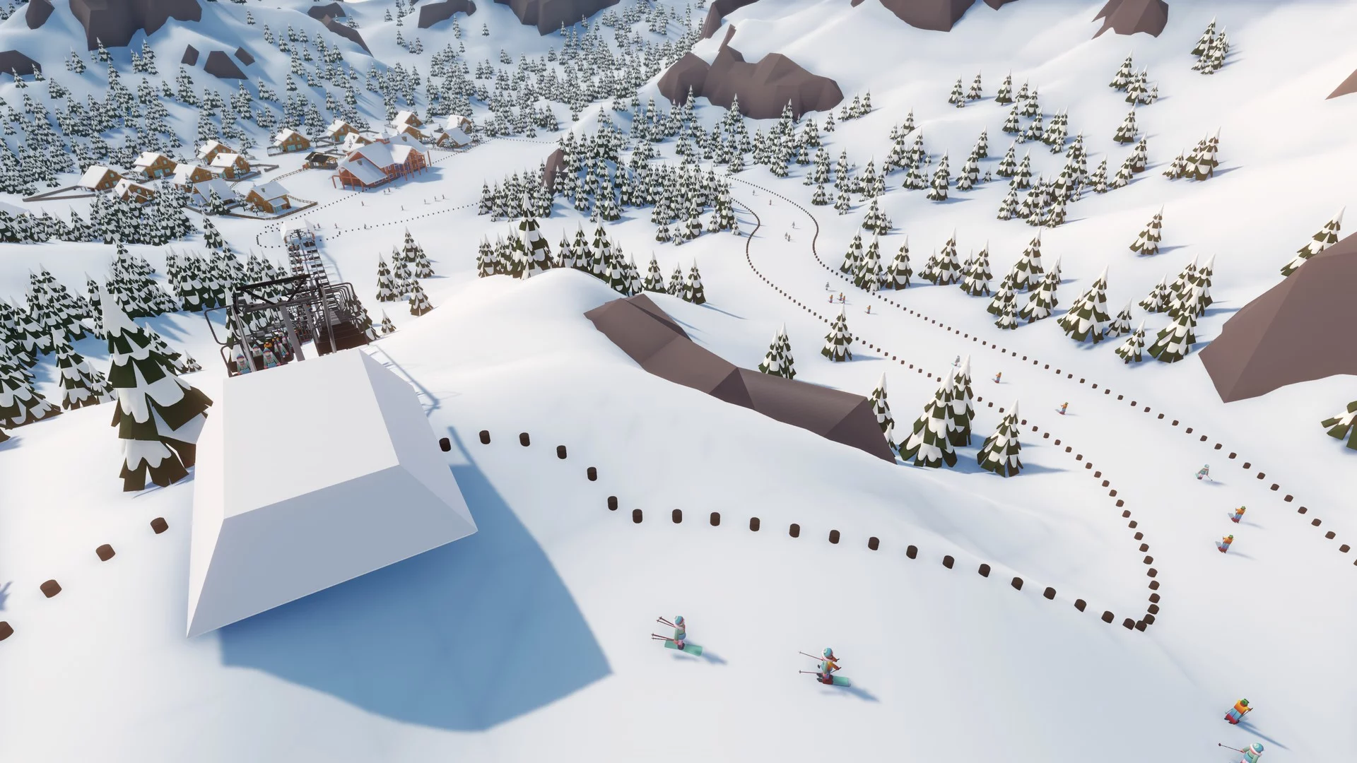 Изображение игры: Snowtopia