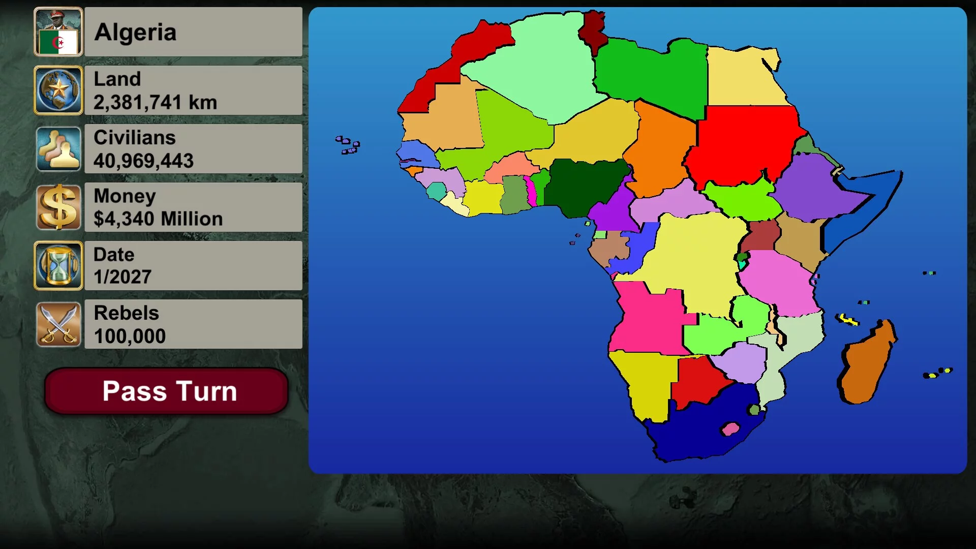 Изображение игры: Africa Empire 2027