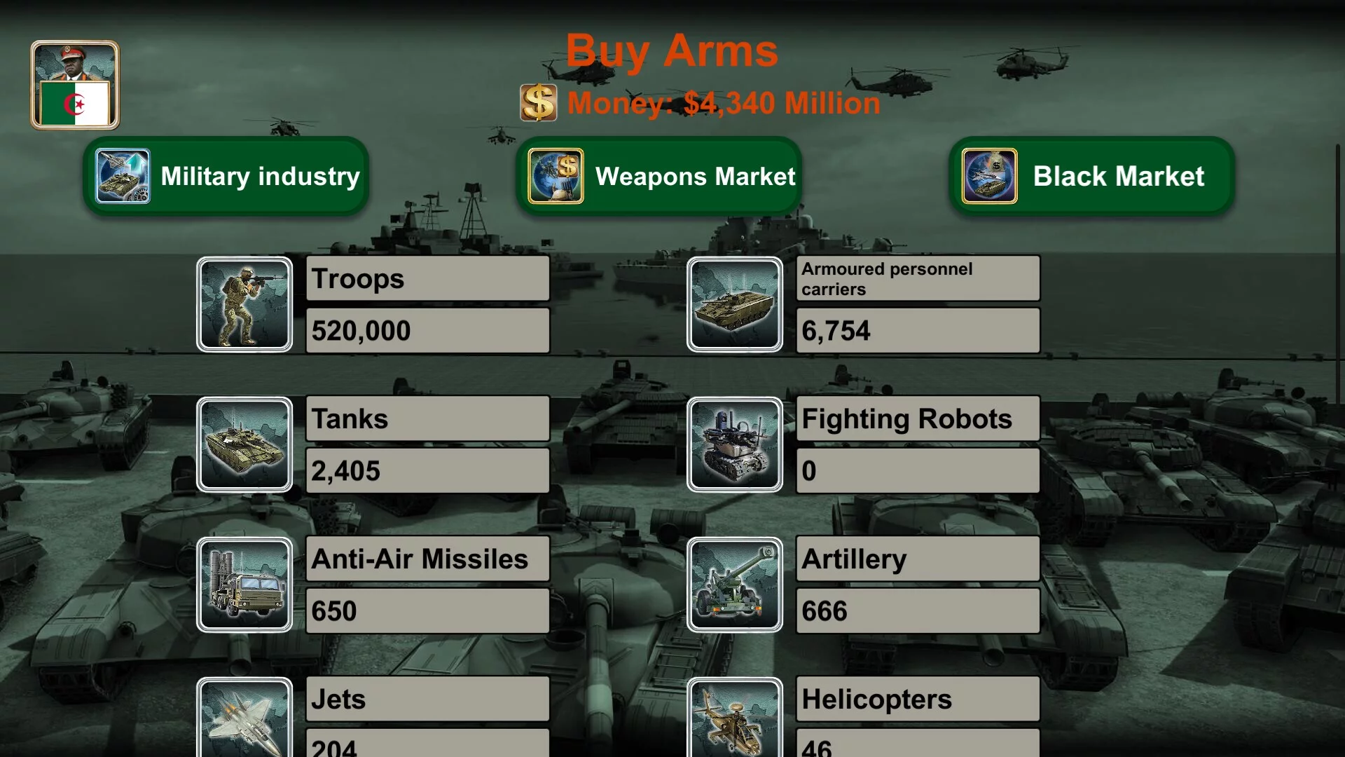 Изображение игры: Africa Empire 2027