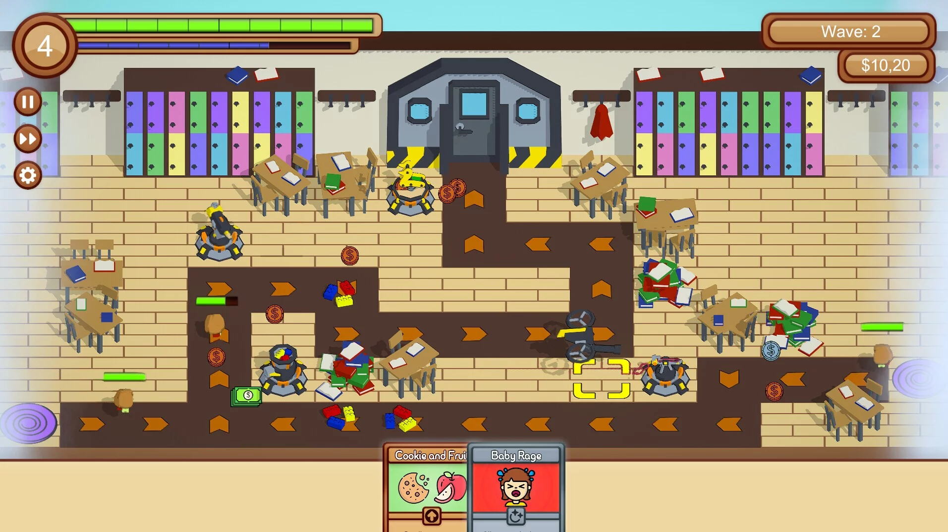 Изображение игры: Hallway Defender