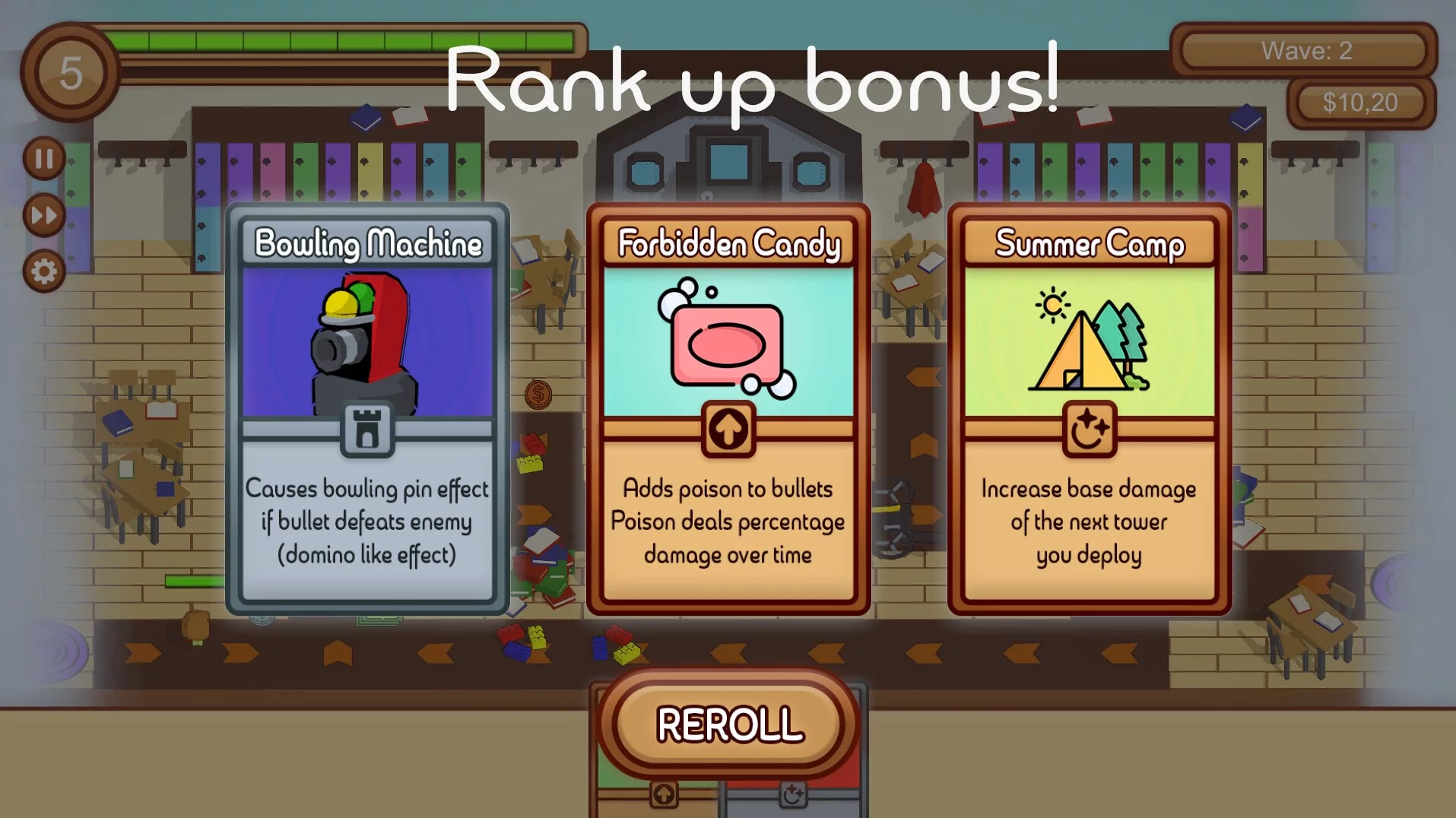 Изображение игры: Hallway Defender
