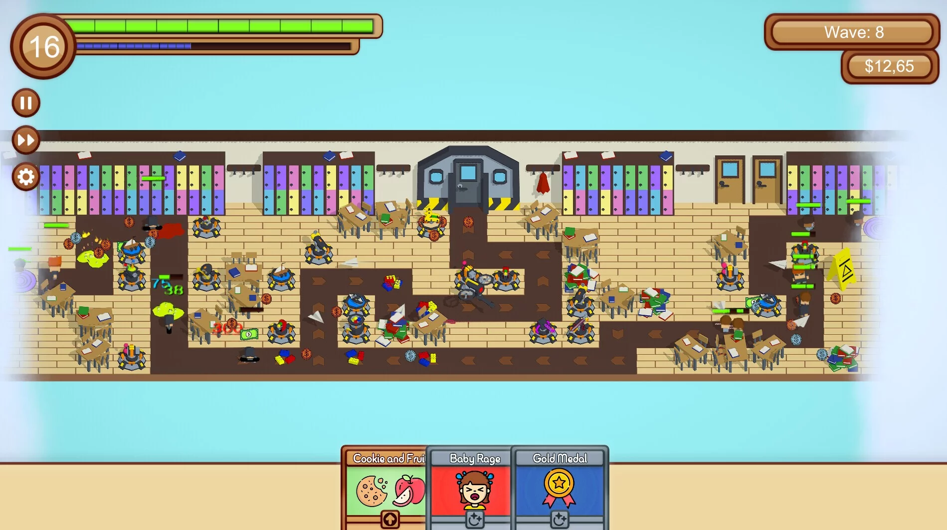 Изображение игры: Hallway Defender