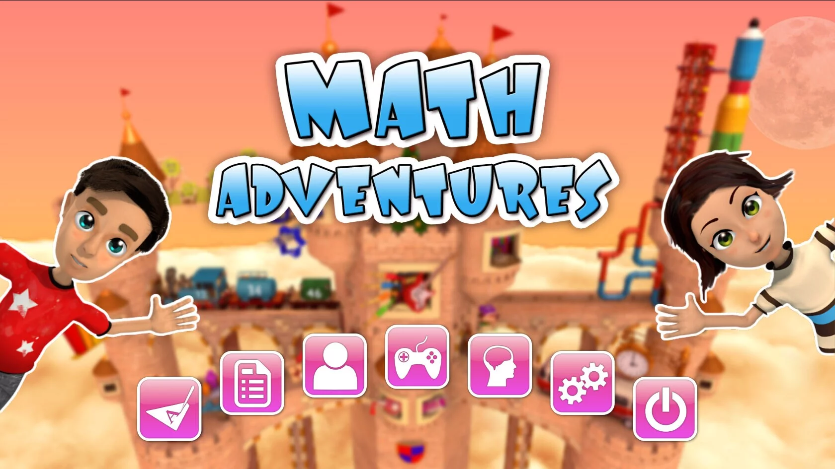 Изображение игры: Math Adventures