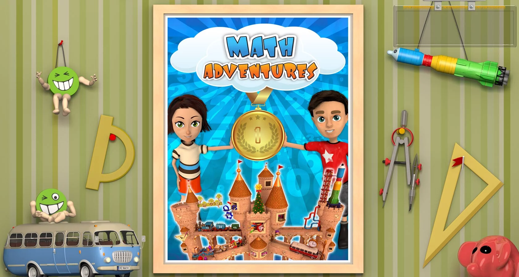 Изображение игры: Math Adventures