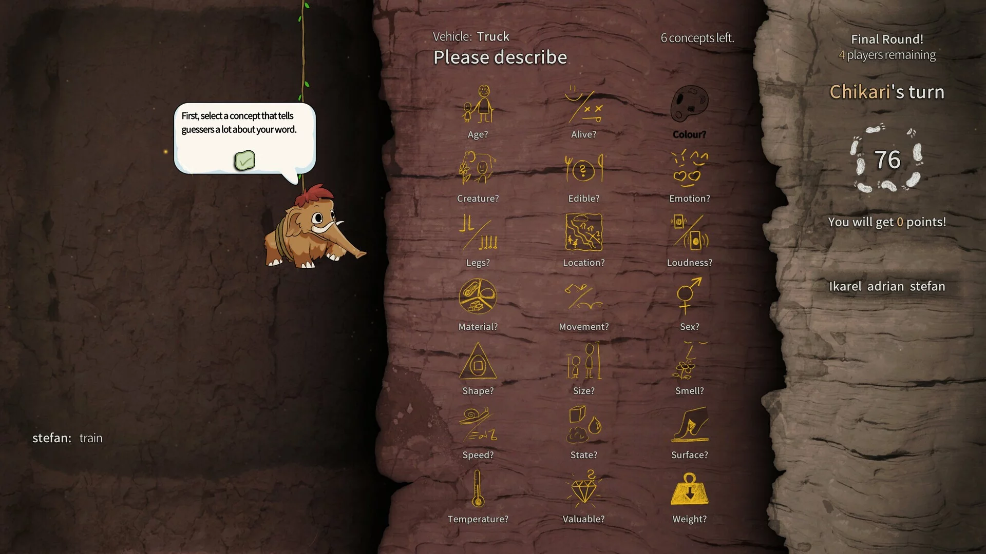 Изображение игры: Cave Guessers