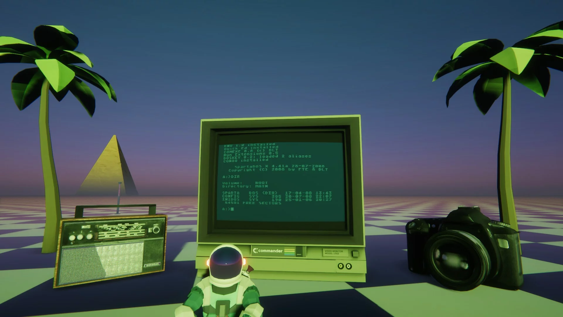 Изображение игры: Vaporwave World