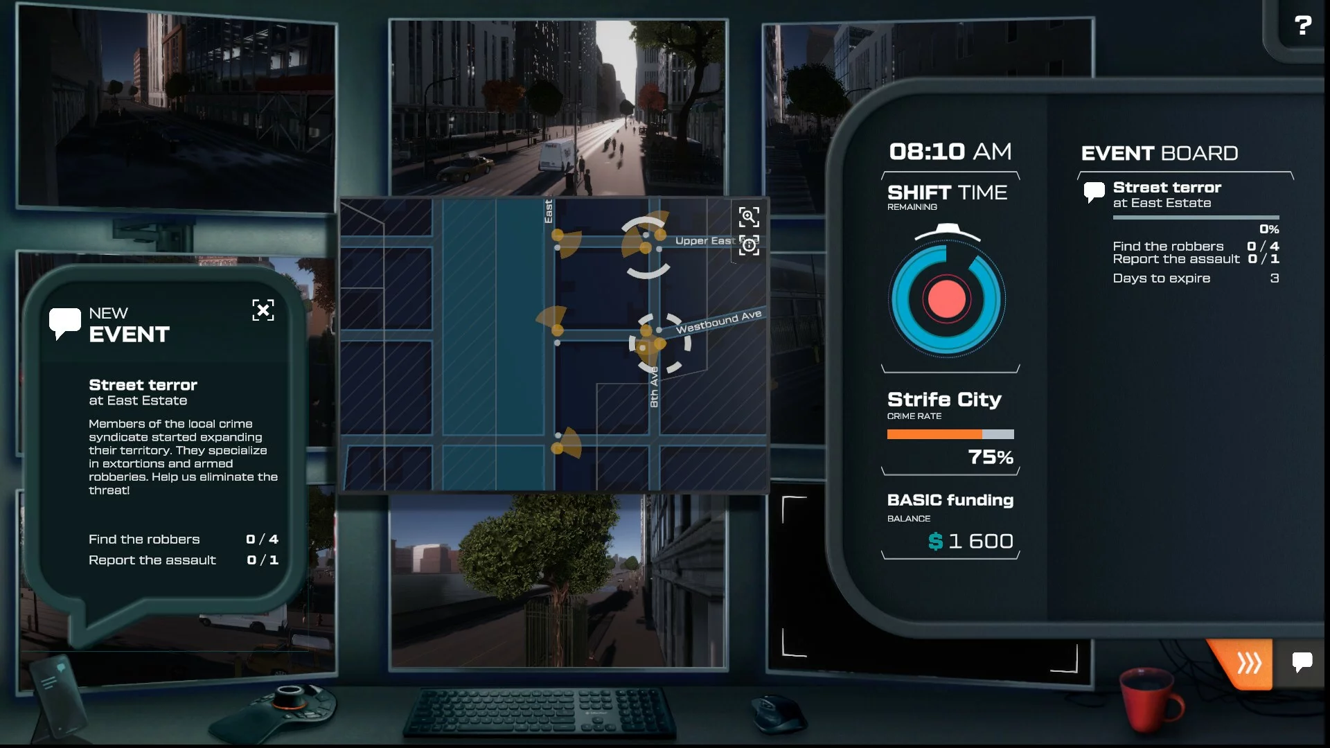 Изображение игры: City Eye: Prologue