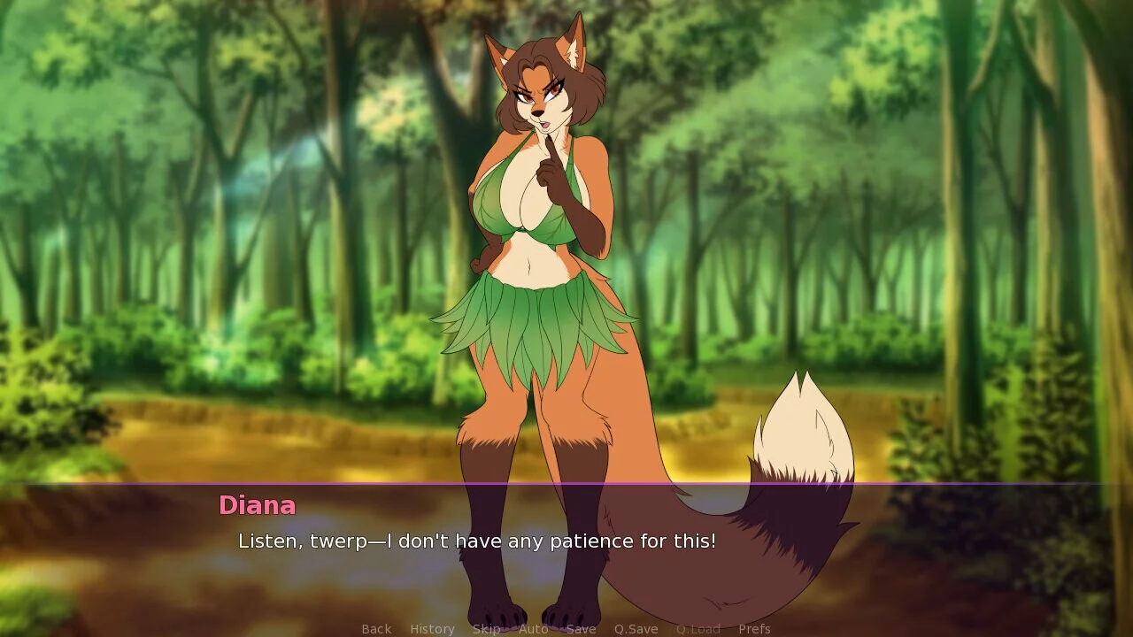 Изображение игры: My Stepsis is a Furry Futa Fox