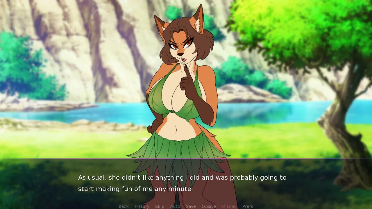 Изображение игры: My Stepsis is a Furry Futa Fox