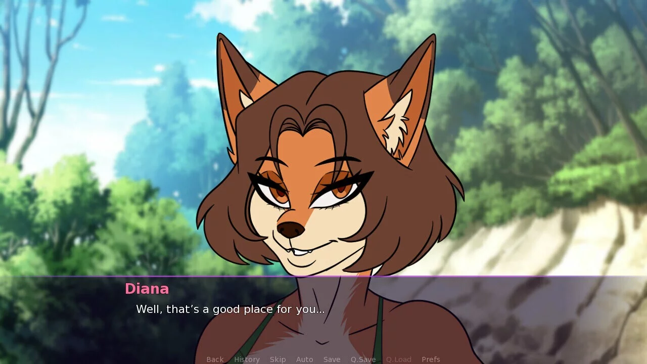 Изображение игры: My Stepsis is a Furry Futa Fox
