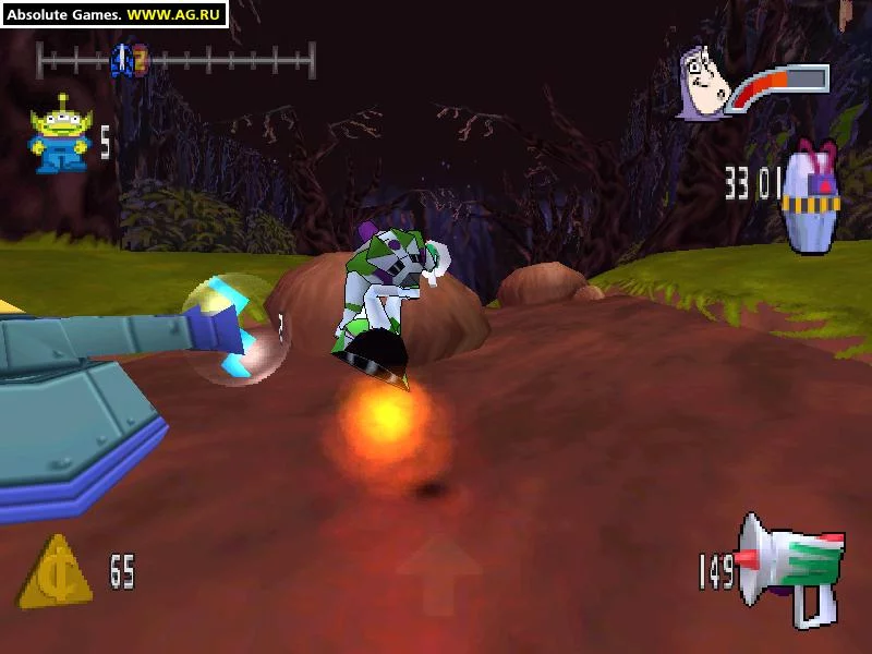 Изображение игры: Disney•Pixar Buzz Lightyear of Star Command Action Game