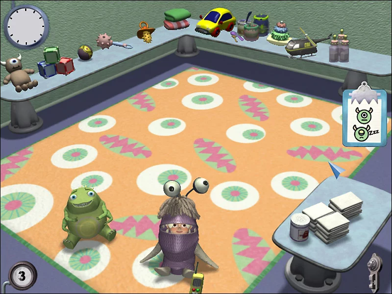 Изображение игры: Disney•Pixar Monsters Inc. Scream Team Training