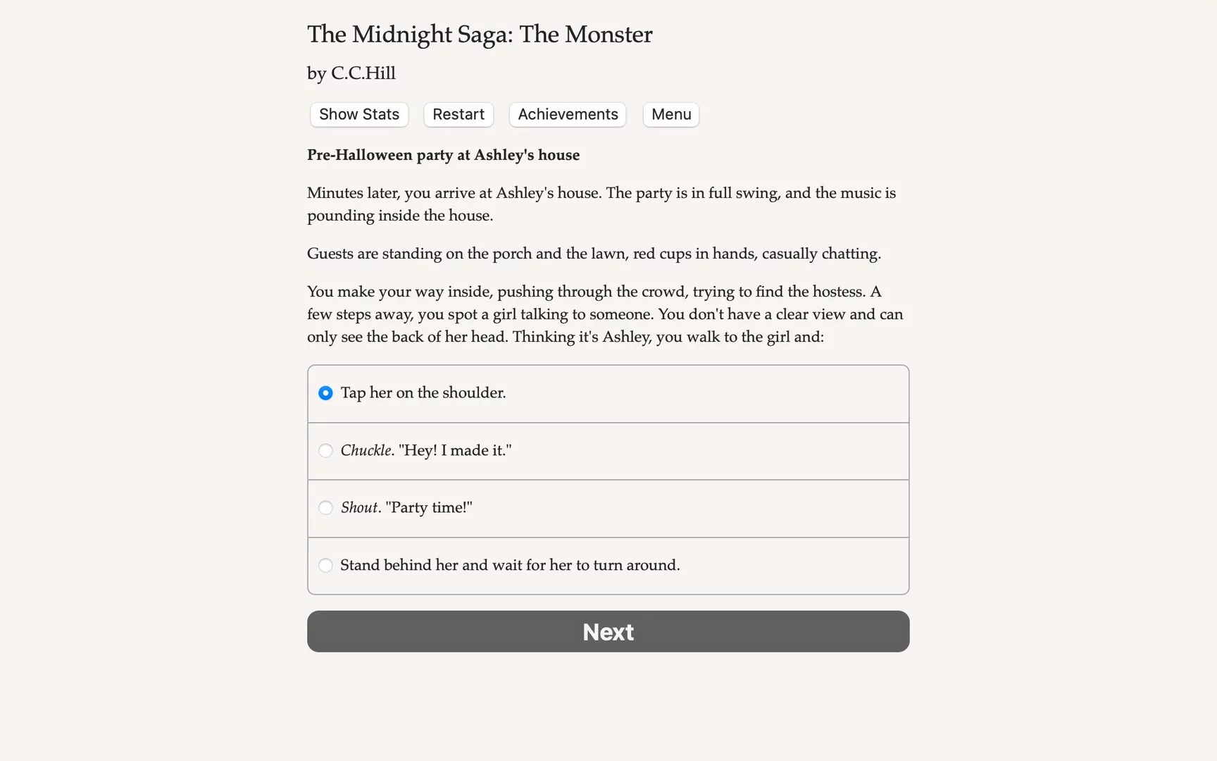 Изображение игры: Midnight Saga: The Monster