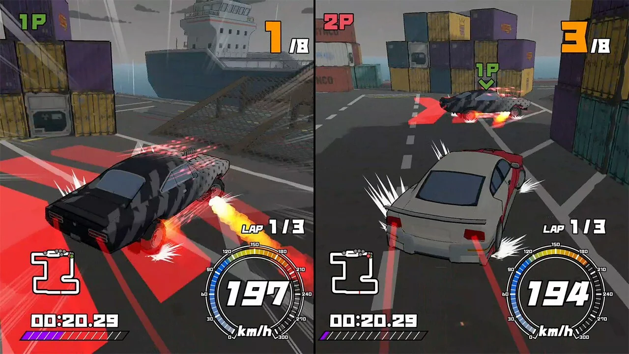 Изображение игры: DRIVE DRIFT X（ドライブドリフトX）
